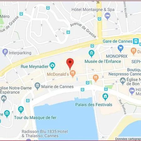 Apartmán La Goelette - Palais Des Festivals Cannes